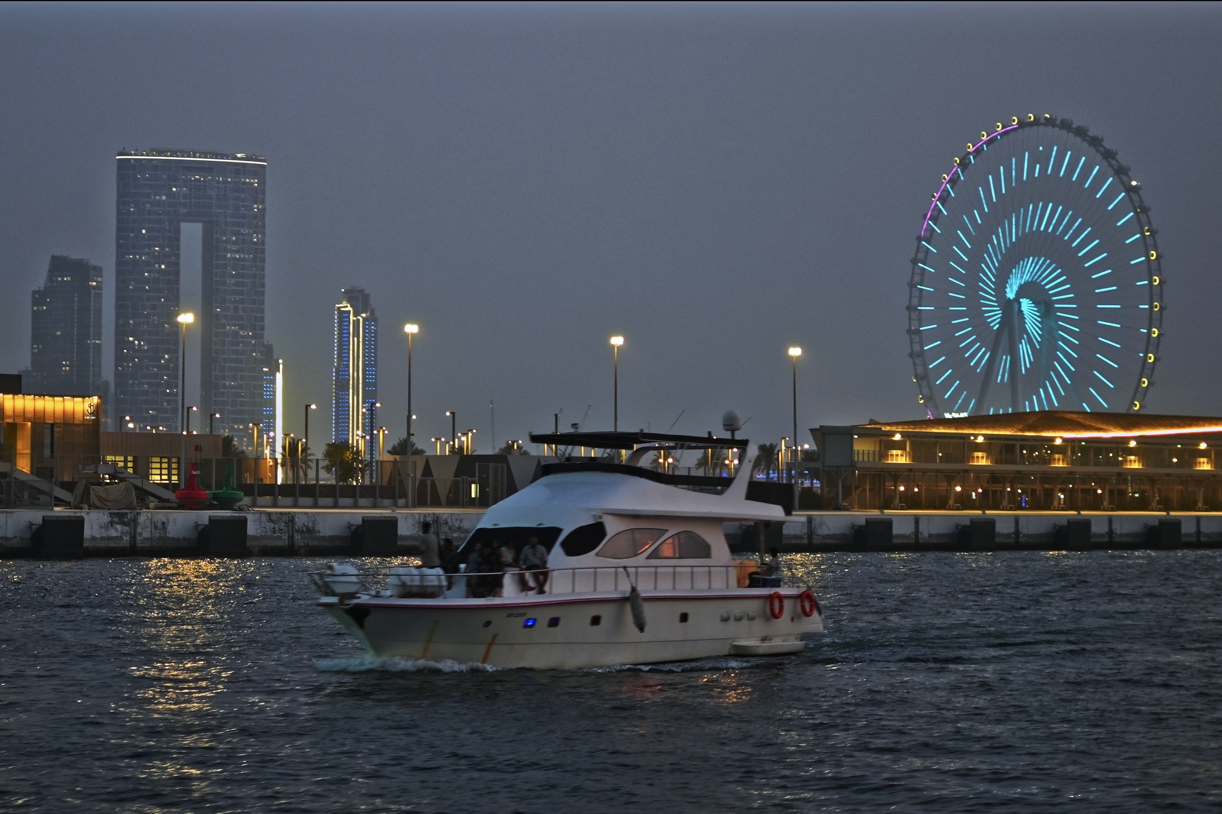 Dubai's Electric Dusk